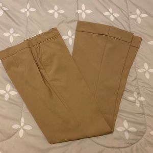 NY&Co Tan Dress Pant-Like New!! Size 8 Tall